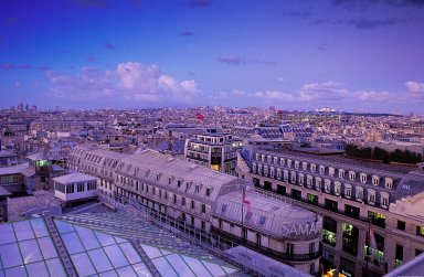 Paris: Aerial Topographic Views