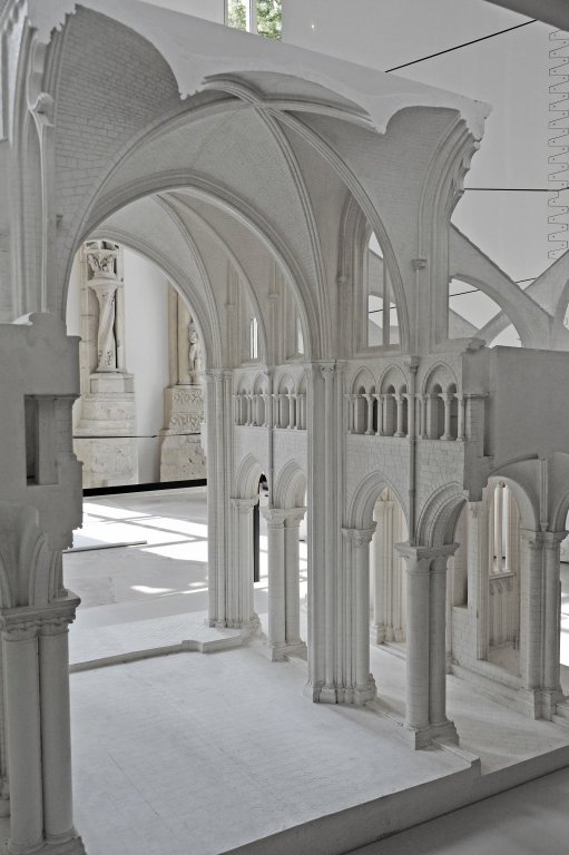 Plaster Model of Sens Cathedral