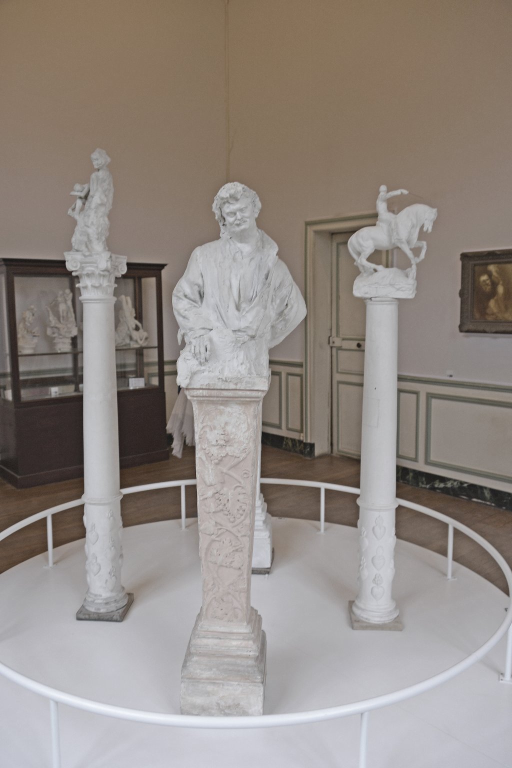 Bust of Balzac, on Foliated Pedestal