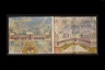 Two Frescoes Depicting Architecture