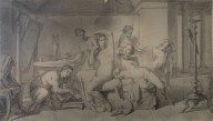 Toilet of Venus (cartoon for fresco)