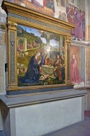 Sassetti Chapel Altarpiece, Adoration of the Shepherds