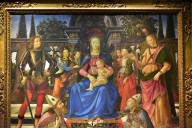 Madonna with Child, Saint Justus, Saint Zenobius, and the Archangels Michael and Raphael