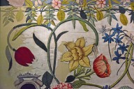 Painted Silk Taffeta Altar Cloth (antependium)