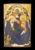 Coronation of the Virgin with Donor of the Franciscan Order