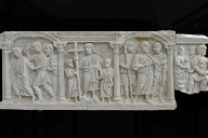Fragment of Columnar Sarcophagus with Scenes of the Passion and Martyrdom of Paul