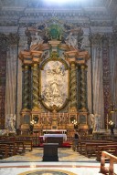 Cappella Lancelotti, Apotheosis of the Blessed Aloysius Gonzaga (and Altar)