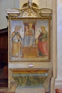 Madonna and Child Enthroned between Saints Biagio (Blaise) and Catherine of Alexandria