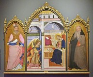Annunciation with Saints Nicholas of Bari and Anthony Abbot
