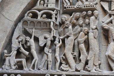 West Tympanum of Saint-Lazare, Autun Cathedral [plaster cast], West Tympanum of Saint-Lazare, Autun Cathedral [plaster cast]